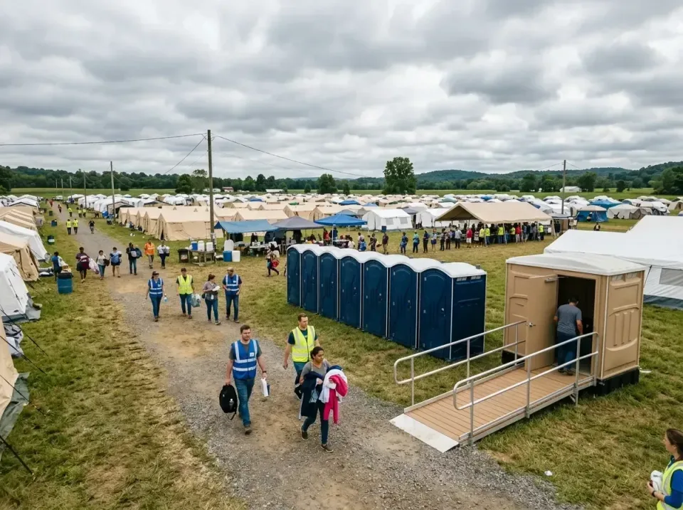 disaster-relief-camp-restrooms-010 — frequently asked questions, Dumpster & Portable Bathrooms Rental in Tool, TX